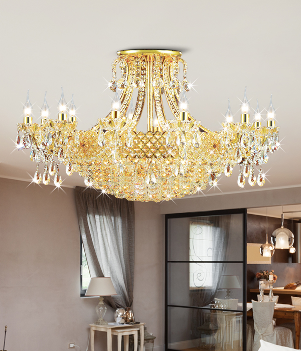 키라 29등 크리스탈조명 대형샹들리에