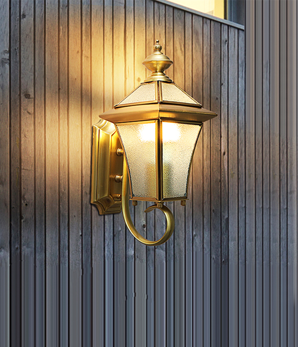 비코스 외부벽등, LED외부등 (골드)