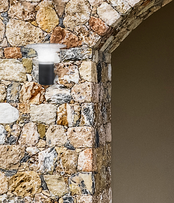 UFO 태양광벽등 태양광전등 (LED 4W)