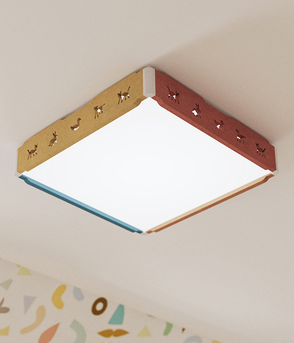 프렌즈 컬러우드 키즈방등 아이방조명 LED50W