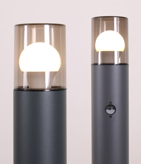 시누크 외부 잔디등, 센서 잔디등 800mm / 다크 그레이